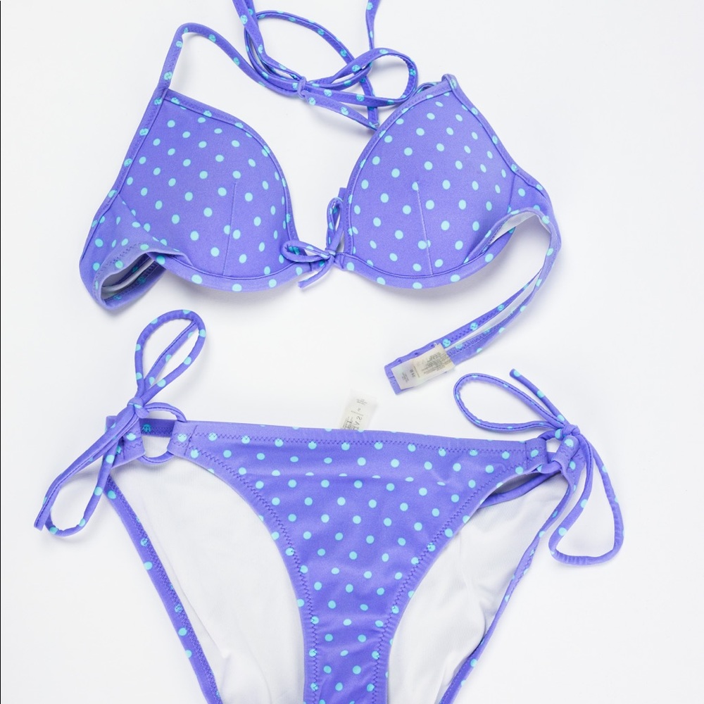 VS Purple Polka Dot Bikini